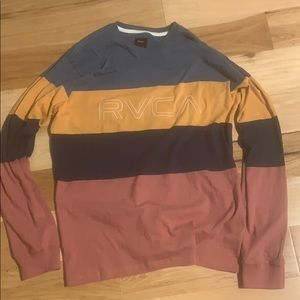 RVCA Shifty Slate Long Sleeve T-Shirt